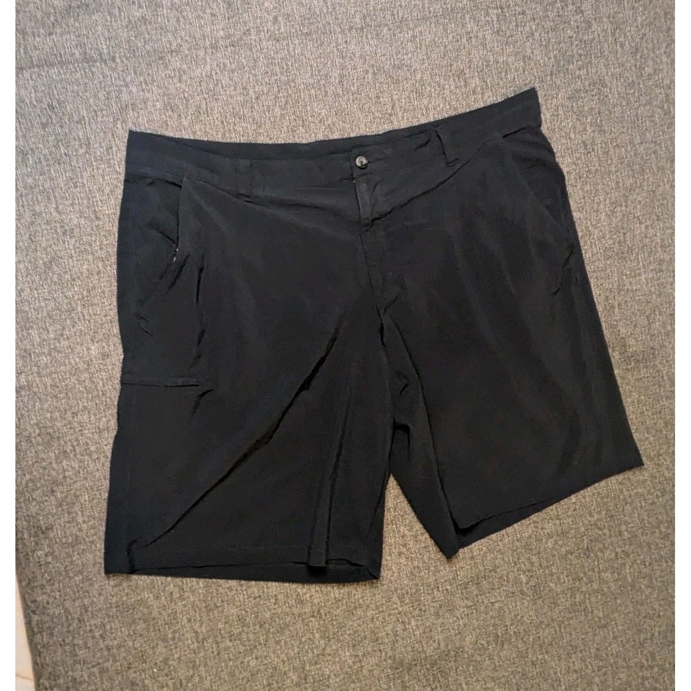 Columbia PFG Shorts Mens Size 44x10 Black Fishing Performance Outdoors Wear